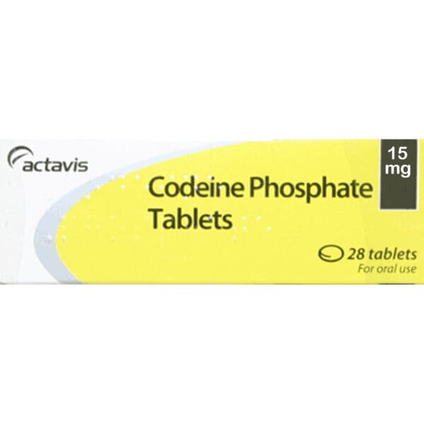 Codeine Phosphate 15mg x 28 Comprimés