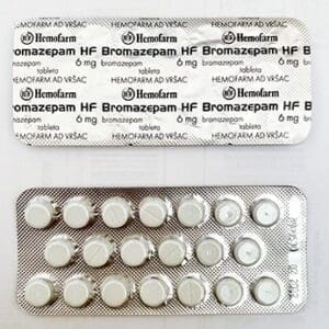 Bromazepam 6mg HEMOFARM x 40 Comprimés